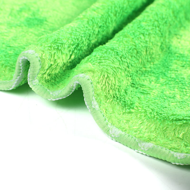 1PK Antibakteriell Bright Coral Fleece oppvaskhåndkle
